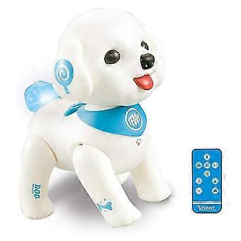Robot Dog Programmable Remote Control Toy for Kids with Voice Music Walking