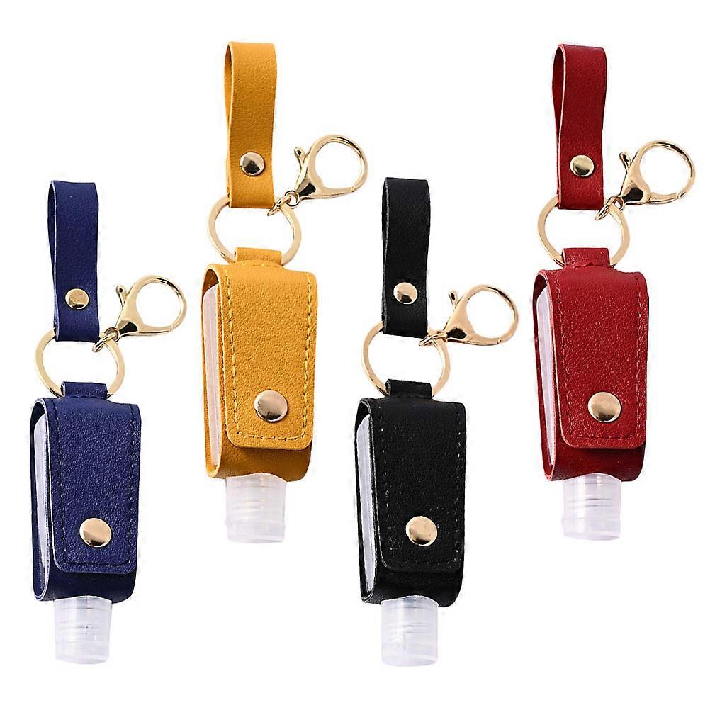 Multifunctional Wash Hand Liquid Keychain Bottles for Storage 4Sets