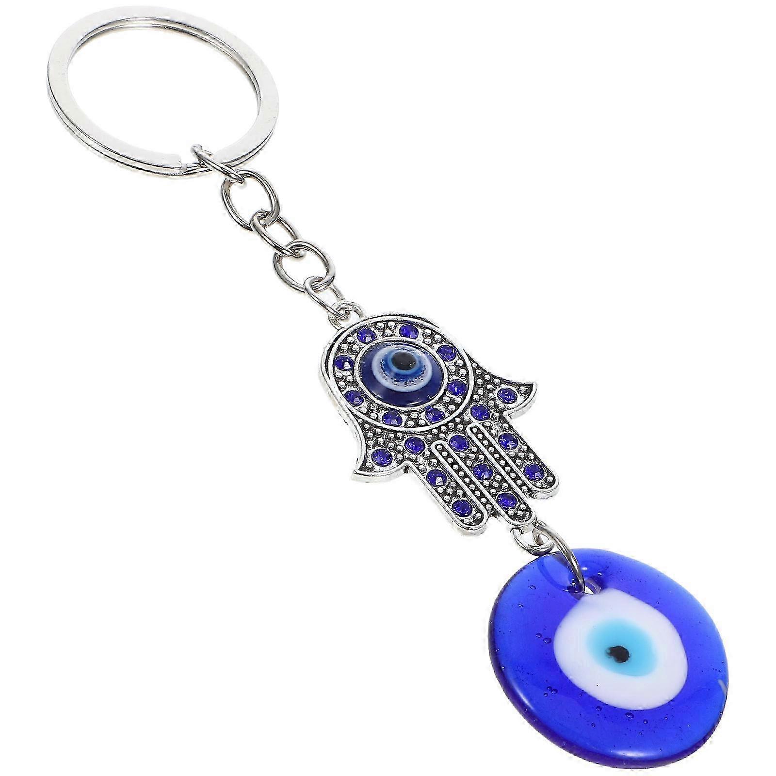 Evil Eye Keychains Blue Evil Eye Keychain compatible with Decoration Use