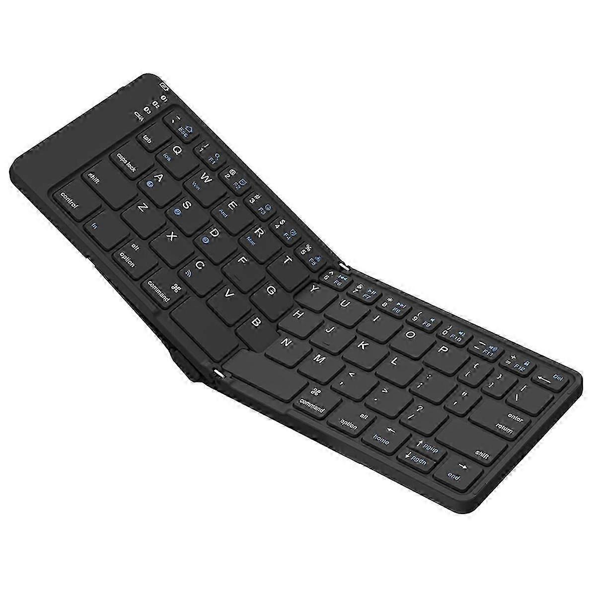 Foldable Bluetooth Keyboard, Folding Keyboard compatible with Mobile Phones