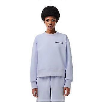 Lacoste Dame/Dame Sweatshirt med Afslappet Pasform og Bogstaver