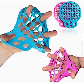 Finger Stretcher Hand Therapy Equipment (2-Pack) Extension Exerciser for Grip Strength and Physical | Exercise Web with Various Resistance Levels