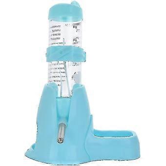 Hamsters Water Bottle Automatic Feeder Water And Food Dispenser For Small Animals 80ml Blue