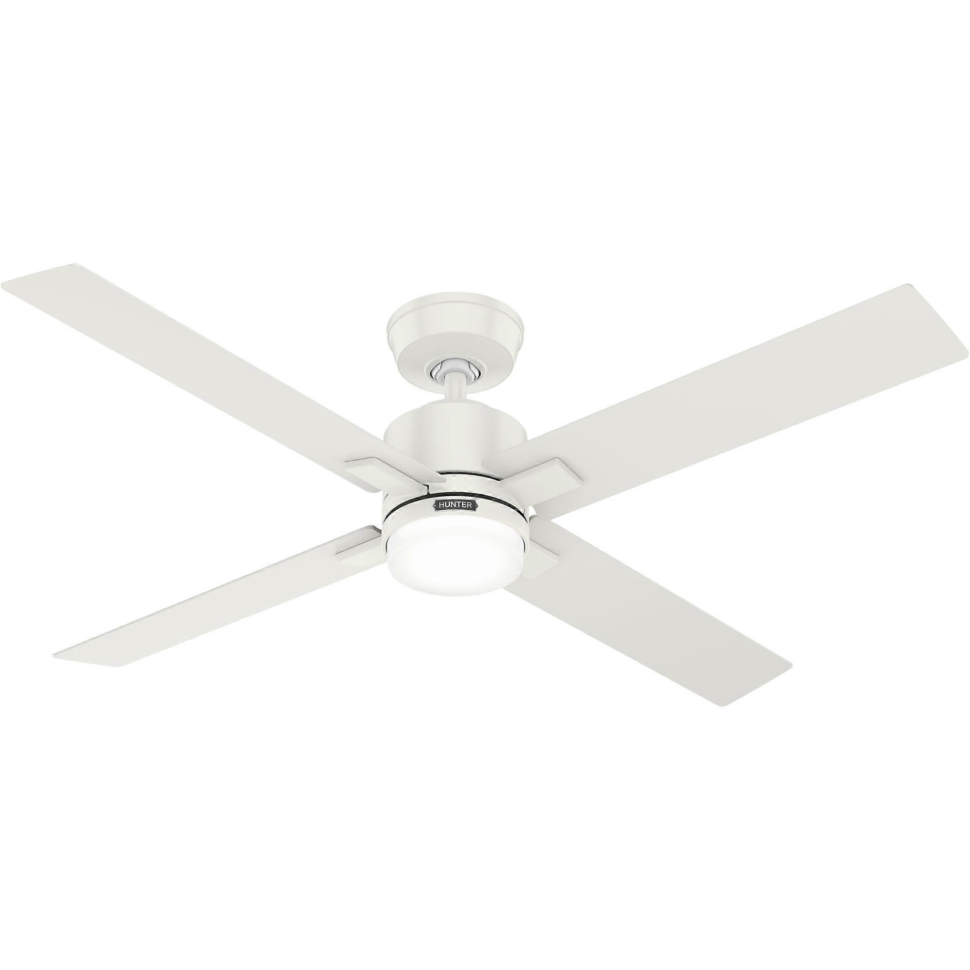 Ventilatore da soffitto DC Mila White con LED e telecomando