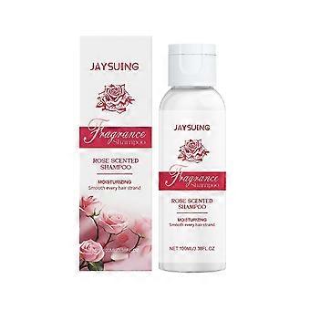 Rose Scented Nourishing Shampoo for Women - Moisturizes & Cleanses Dry Hair with Shea Butter & Tocopherol - Gentle Daily Hair Care with Relaxing Rose