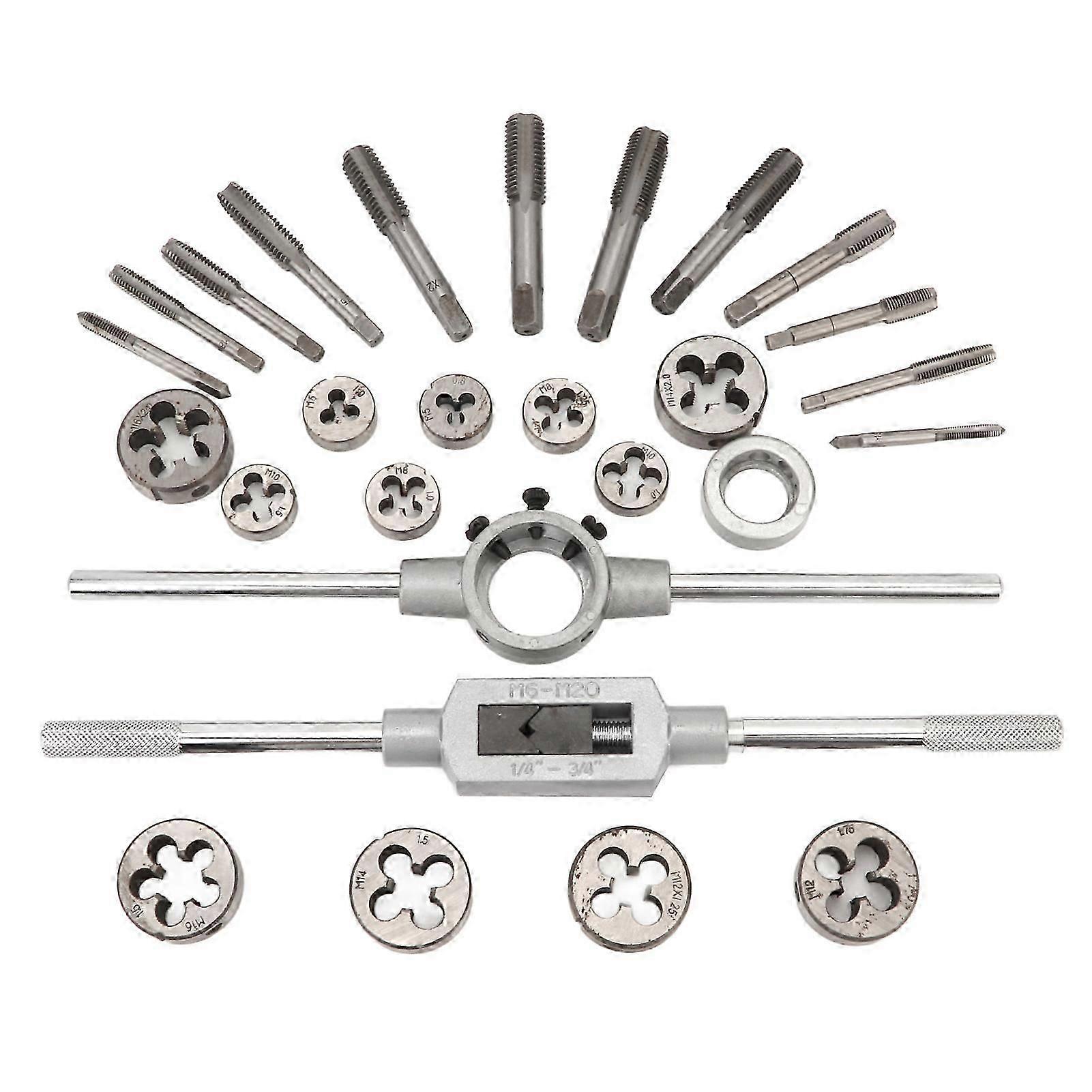 M5-M16 Metric Taps Dies Set - Complete Threading Toolkit