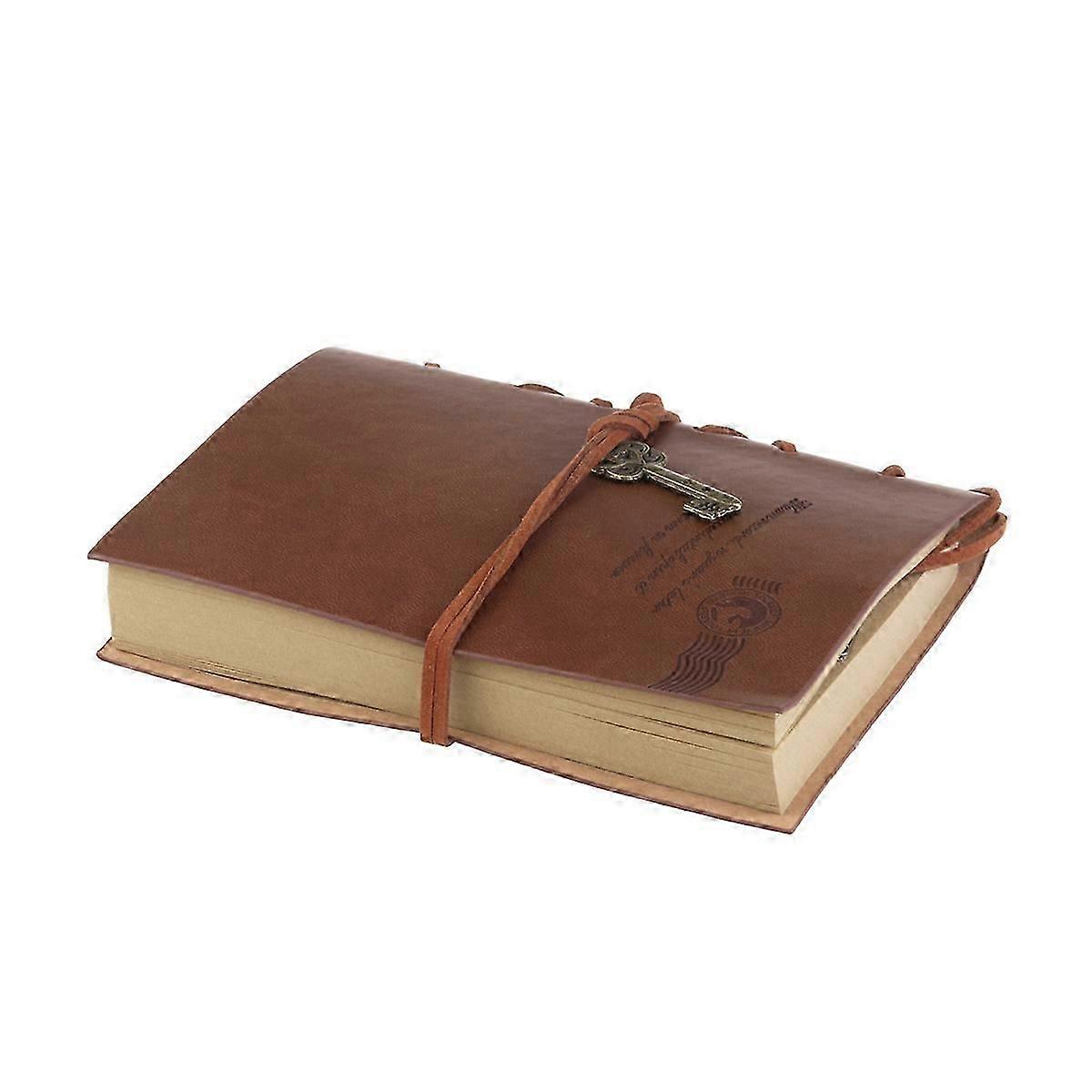 String Bound Notebook Vintage Blank Journal Travel Diary 3Pcs Set