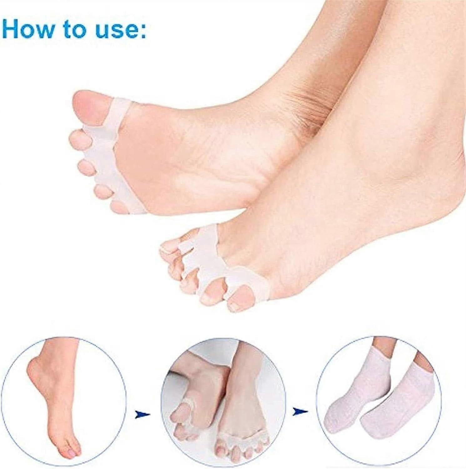 3Pair Stretcher & Toe SeparatorBunion Splints - Bunions, Hammer Toes, Toe