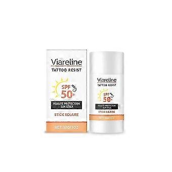 Tattoo Sun Stick Spf 50 - Sun Protection Tattoo Coconut Oil - All Skin Types - Water Resistant Invisible Finish, Non Greasy - 30g