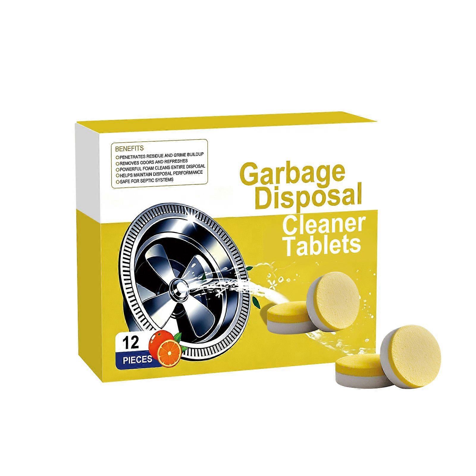 Garbage Disposal Cleaner Tablets  Kitchen Sink Deodorizer & Degreaser