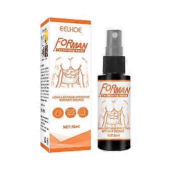 Spray para exercícios abdominais masculinos, aumento da musculatura peitoral, colete modelador para o corpo e definição dos músculos abdominais.