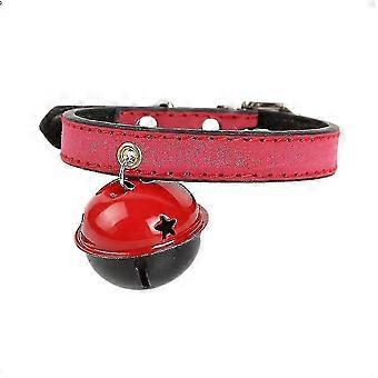Adjustable Small Bell Pet Collar Dog Cat Puppy Necklace Decoration Ornaments Accessories (S)