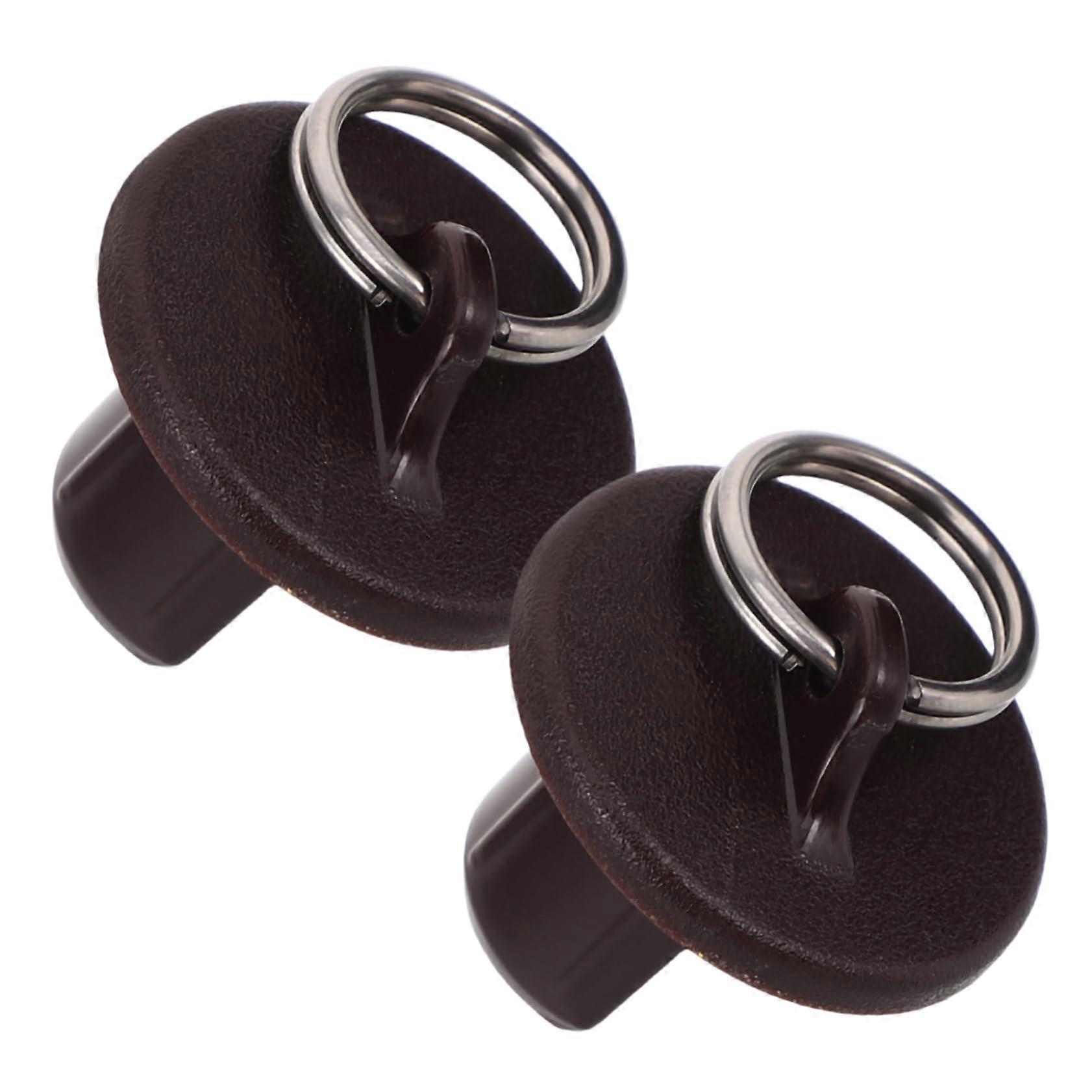 2pcs Roller Shade End Caps Replacement Set, Durable Plastic Quick PushIn Install for Window Blinds
