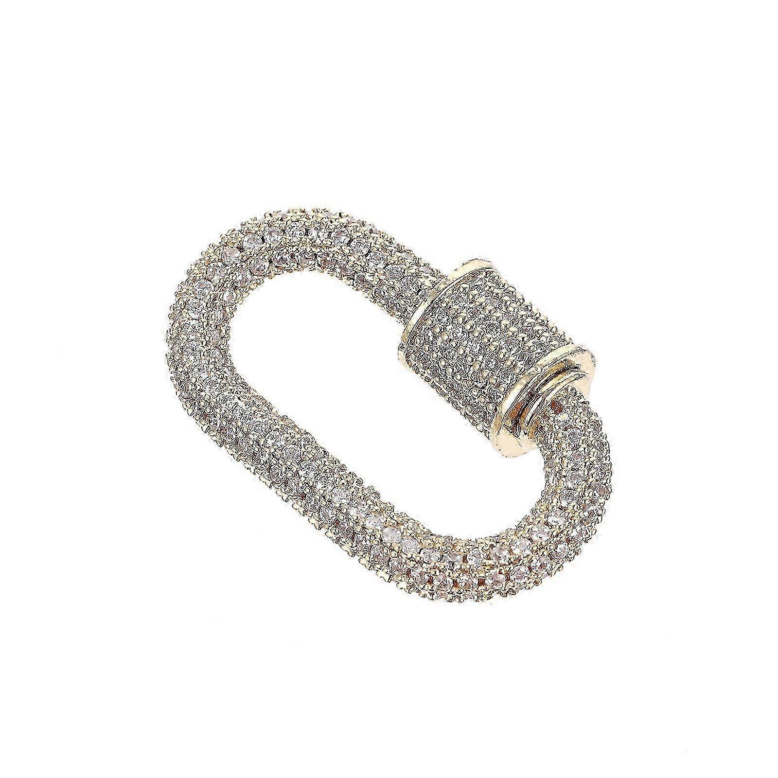 Copper Necklace Clasp, Practical and Durable compatible with Necklace Making or Repairing