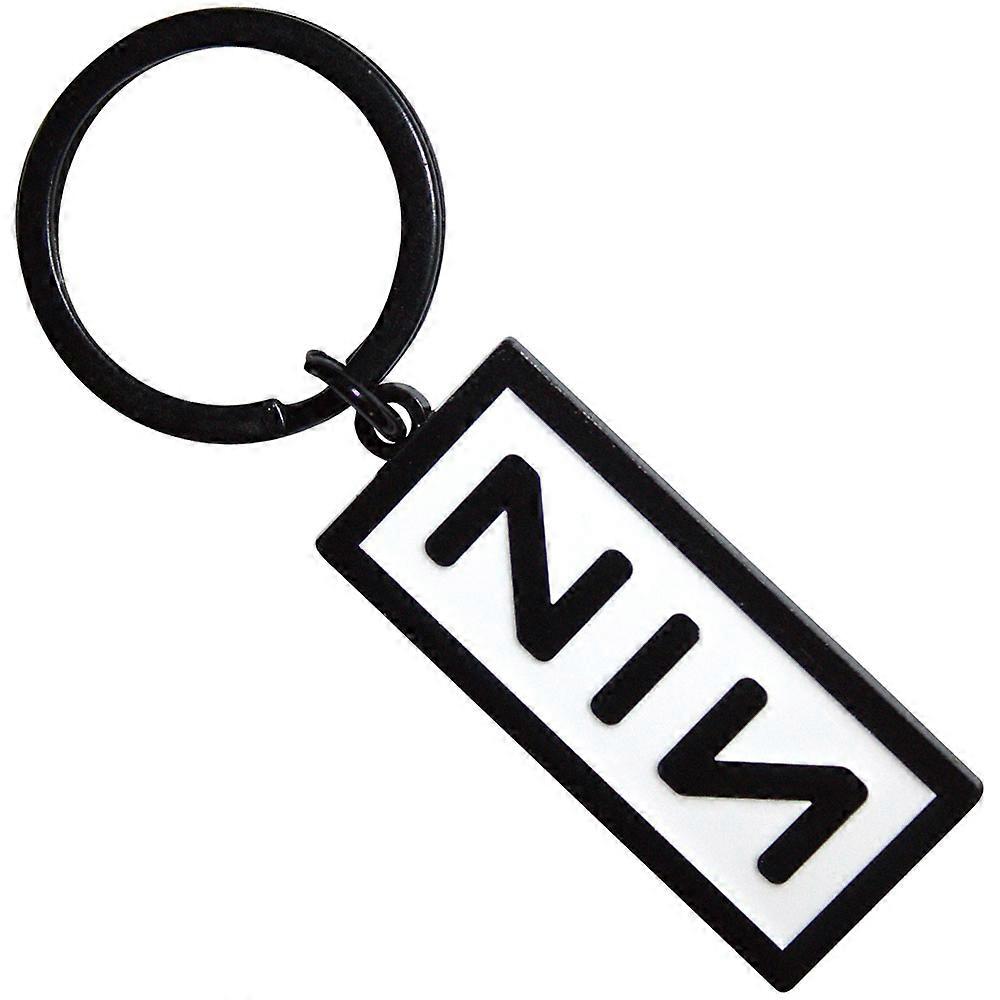 Nine Inch Nails Band Logo Keyring Keychain