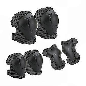 Sports Protection Set: Knee Pads, Elbow Pads & Wrist Guard Set with Ventilation