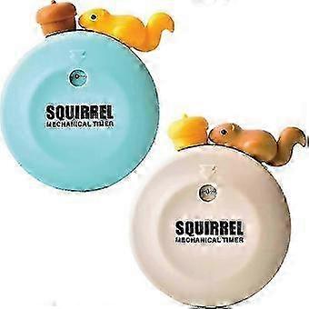 Squirrel timer for kids, magnetic mechanical timer for cooking 2025