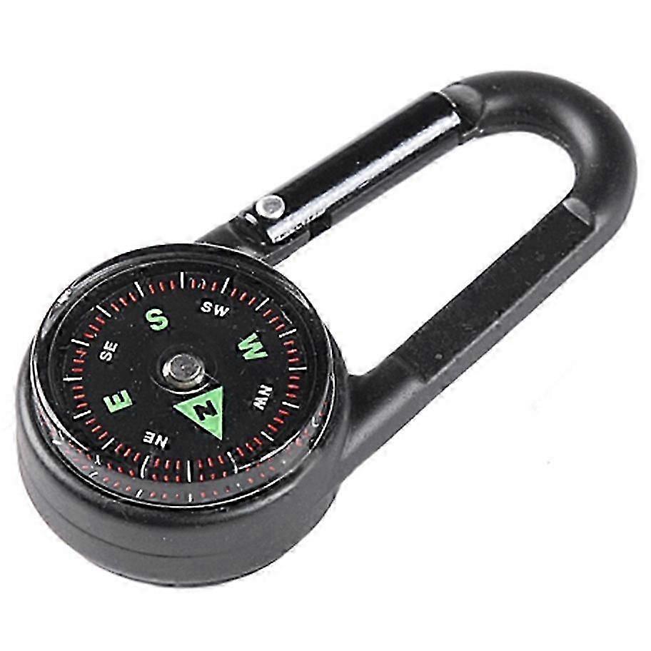 Multifunctional Mini Compass + Thermometer + Keychain in 1
