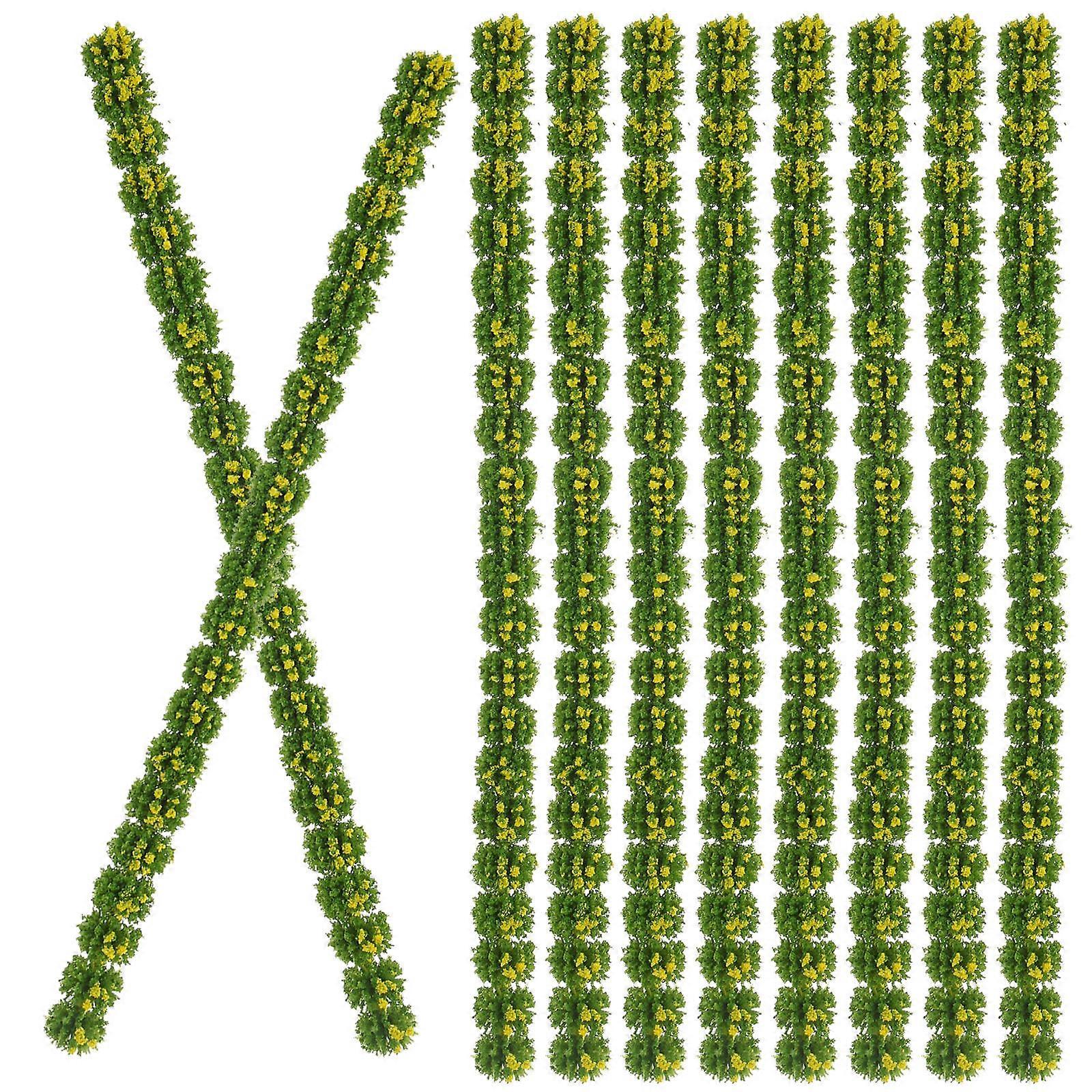 Plastic Simulation Flower Cluster 10Pcs DIY Cluster for Wedding Decor