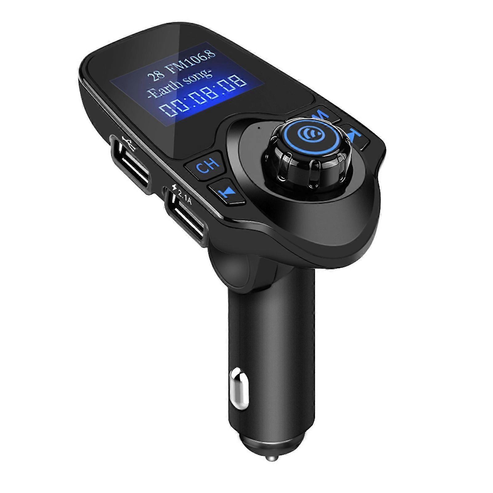 Kit auto wireless Bluetooth T11, player MP3, transmițător FM, încărcător USB