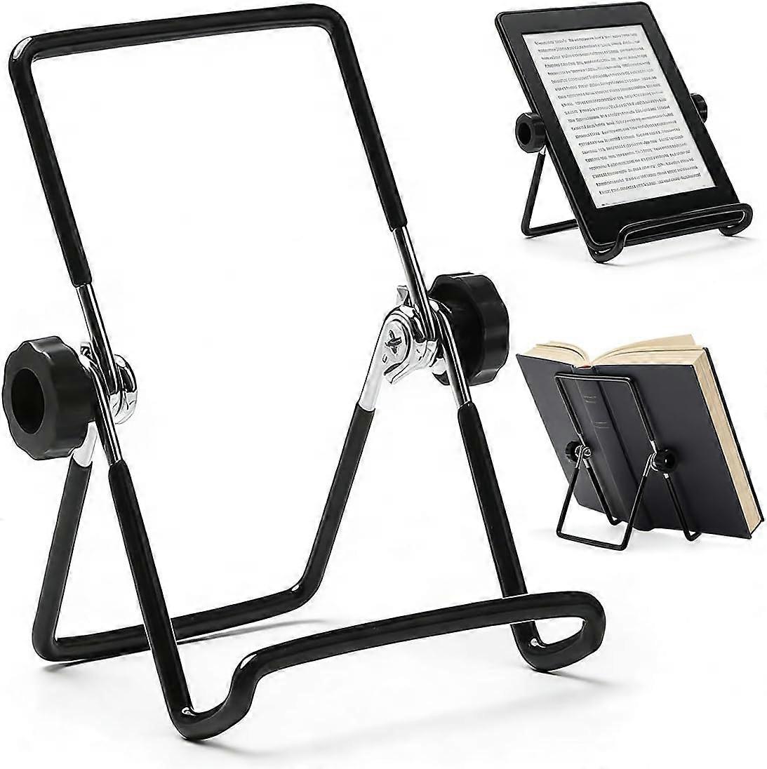 Portable Folding Reading Light Stand with Adjustable Angle, Compatible