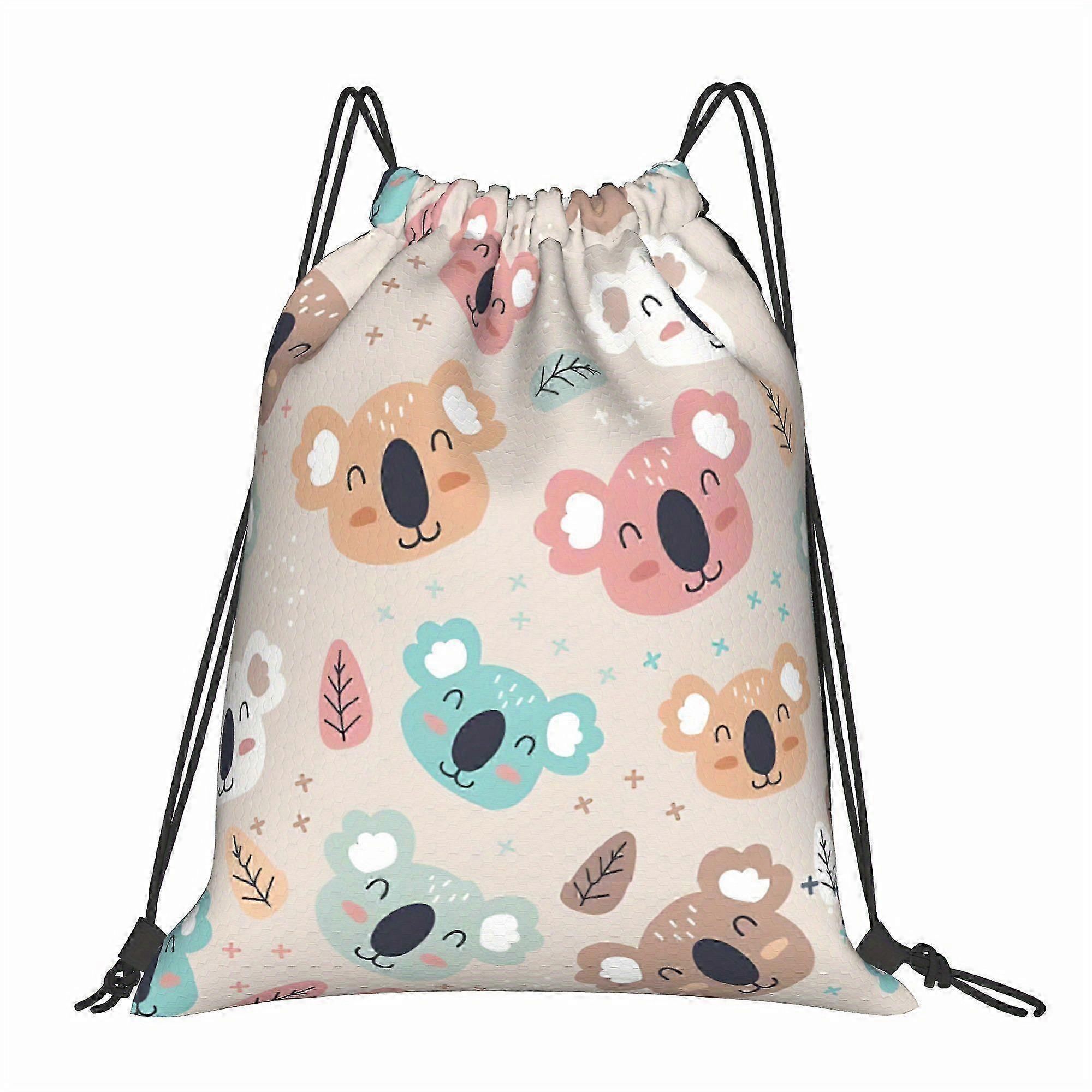 Cute Koala Drawstring Backpack
