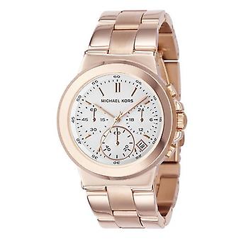 Mkors Jet set sport Quartz analoge Women's horloge met MK5223 roestvrijstalen armband