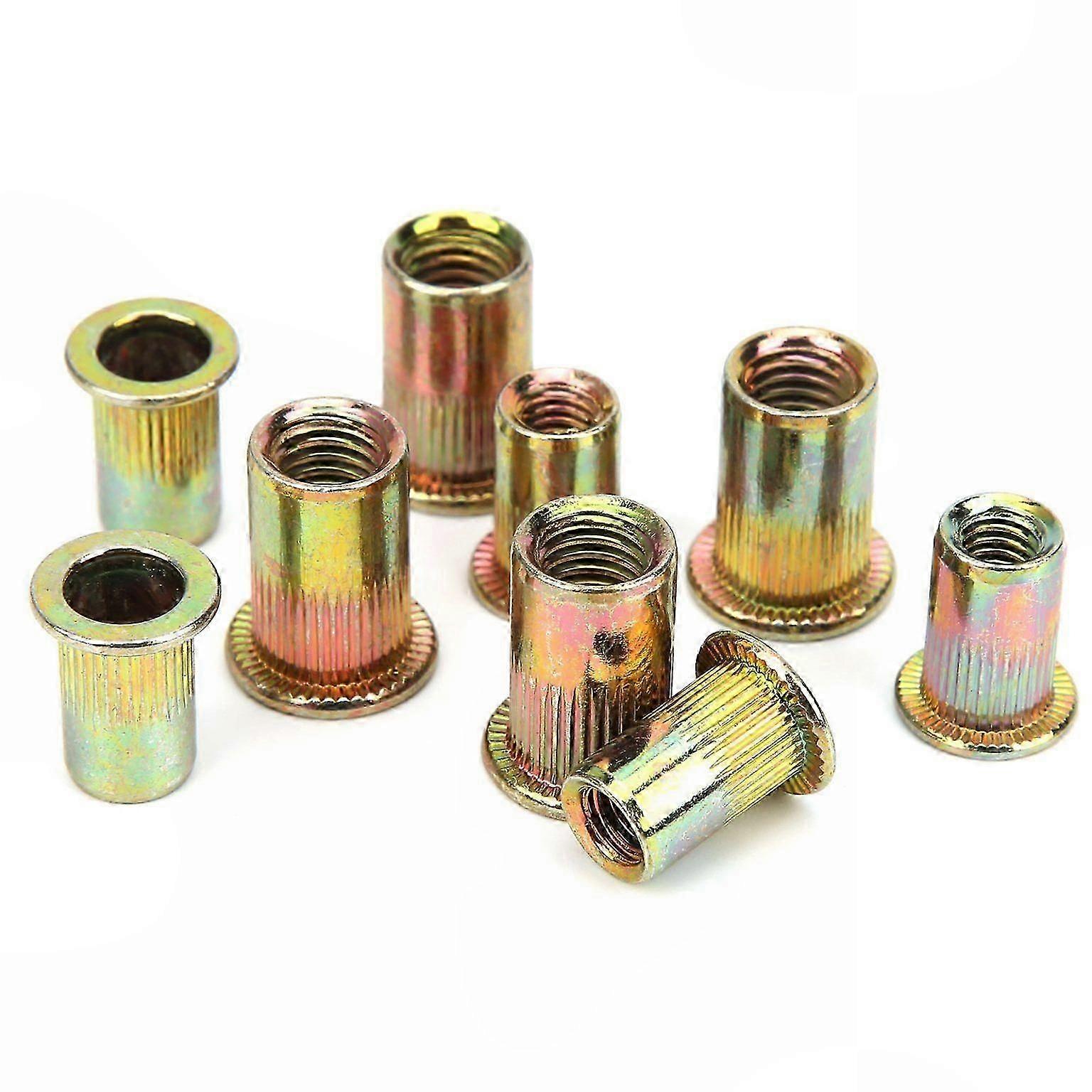 Galvanized Steel Rivet Nut Kit with Threaded Rivet Nuts