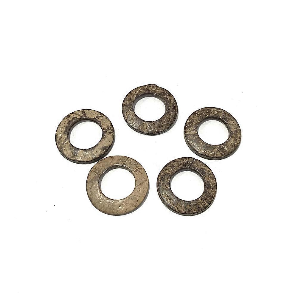 Coconut Linking Ring Coconut Brown 30~33x3~6.5mm
