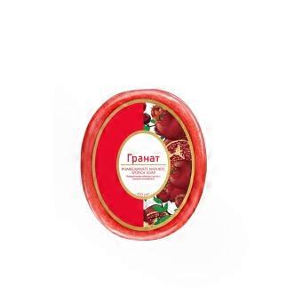 Pomegranate Scented Sponge Soap