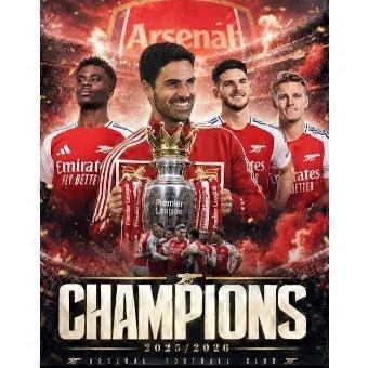 Arsenal 2025/26 Premier League Champions Jigsaw Puzzle XIN867