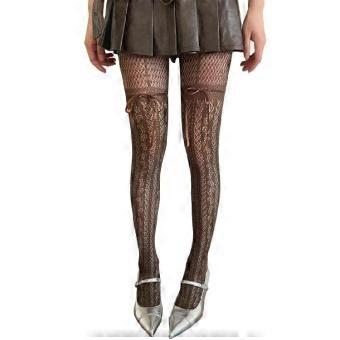 Spitze Netzstrümpfe Oberschenkelhoch Strumpfhalter Gemusterte Strumpfhosen für Frauen Strumpfgürtel Strumpfhosen Hosenträger Streetwear