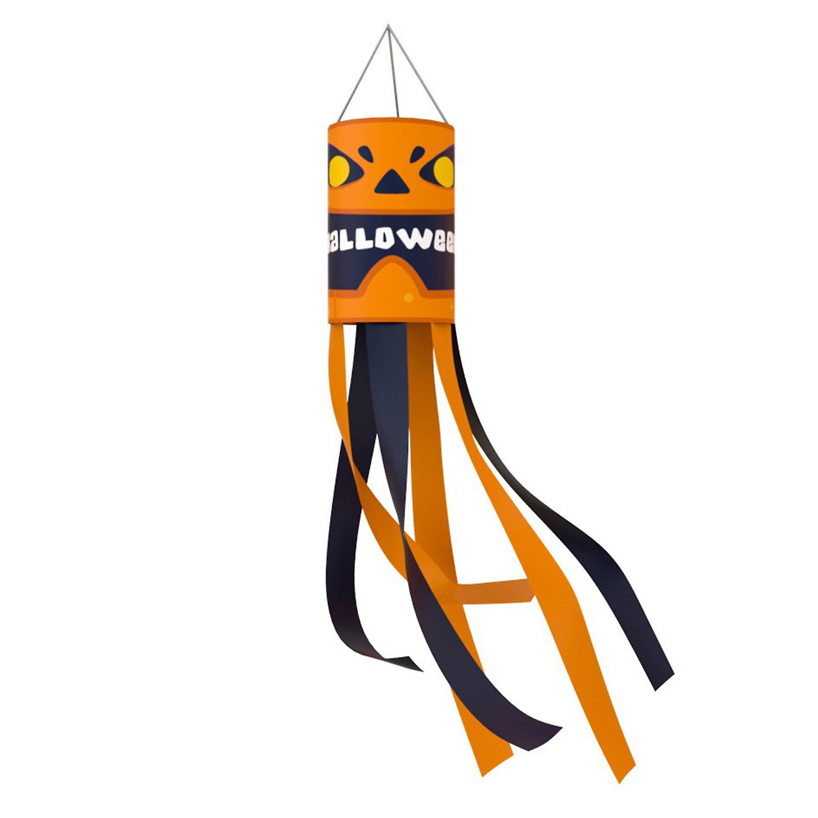 Halloween Ghost Windsock Hanging Decoration Creative Spooky Funny Halloween Hanging Props For Haunted House Decoration