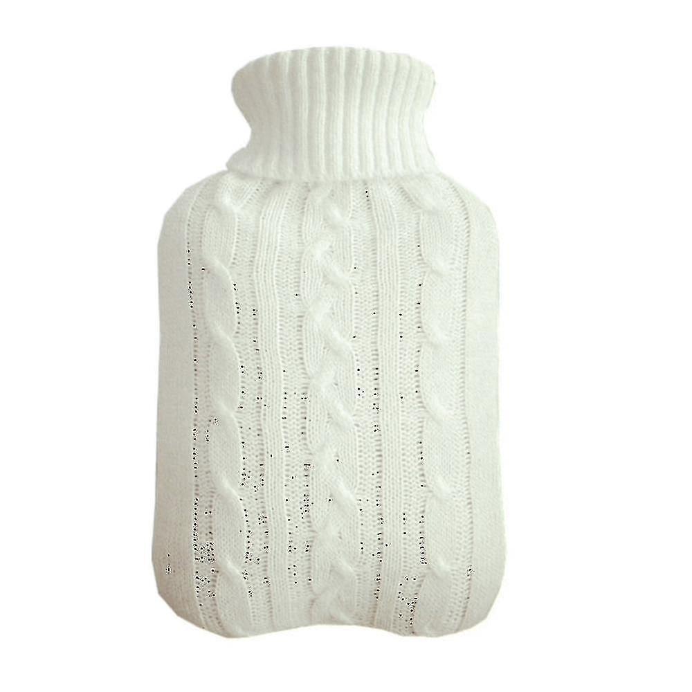 Soft Stretchy Hot Water Bottle Plain Cover Bag Knitted Covers