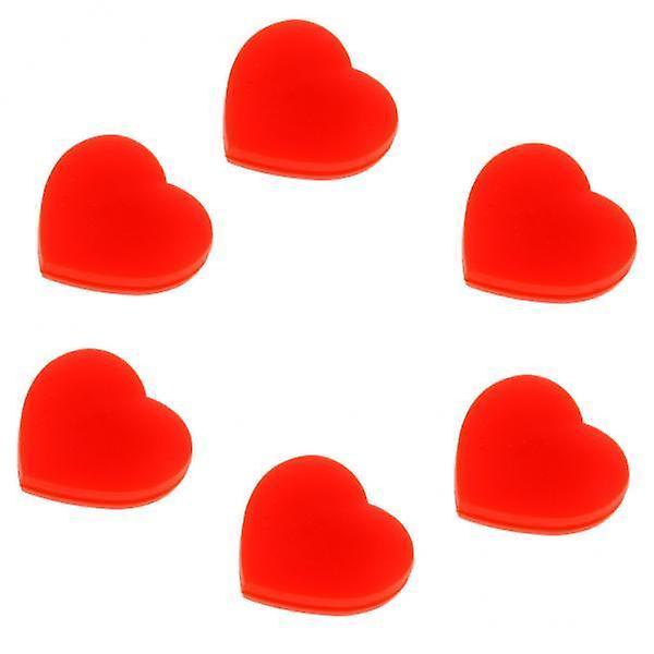 3xTennis Racket Dampeners Vibration Shock Absorber Silencer Silencer Red