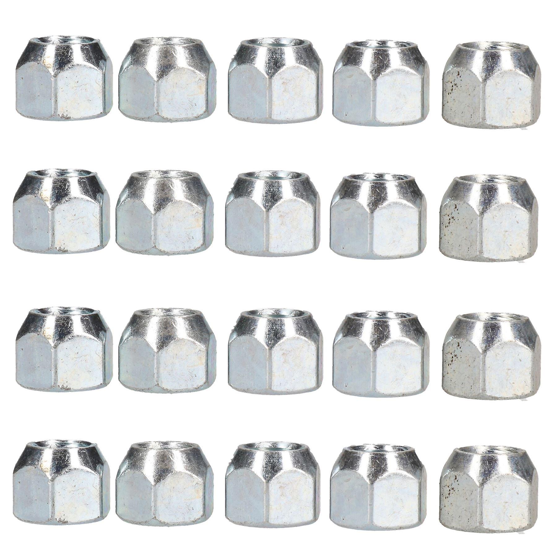 M12 Conical Wheel Nuts Pack of 20 for Trailer Caravan Suspension Hubs
