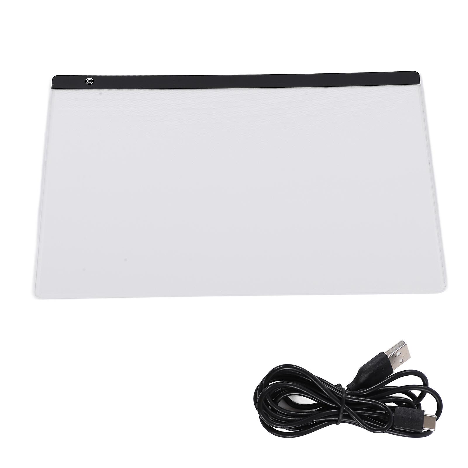 Light Drawing Pad 3 Level Brightness Adjustment Eye Protection LED Drawing Board for Sketch Copying