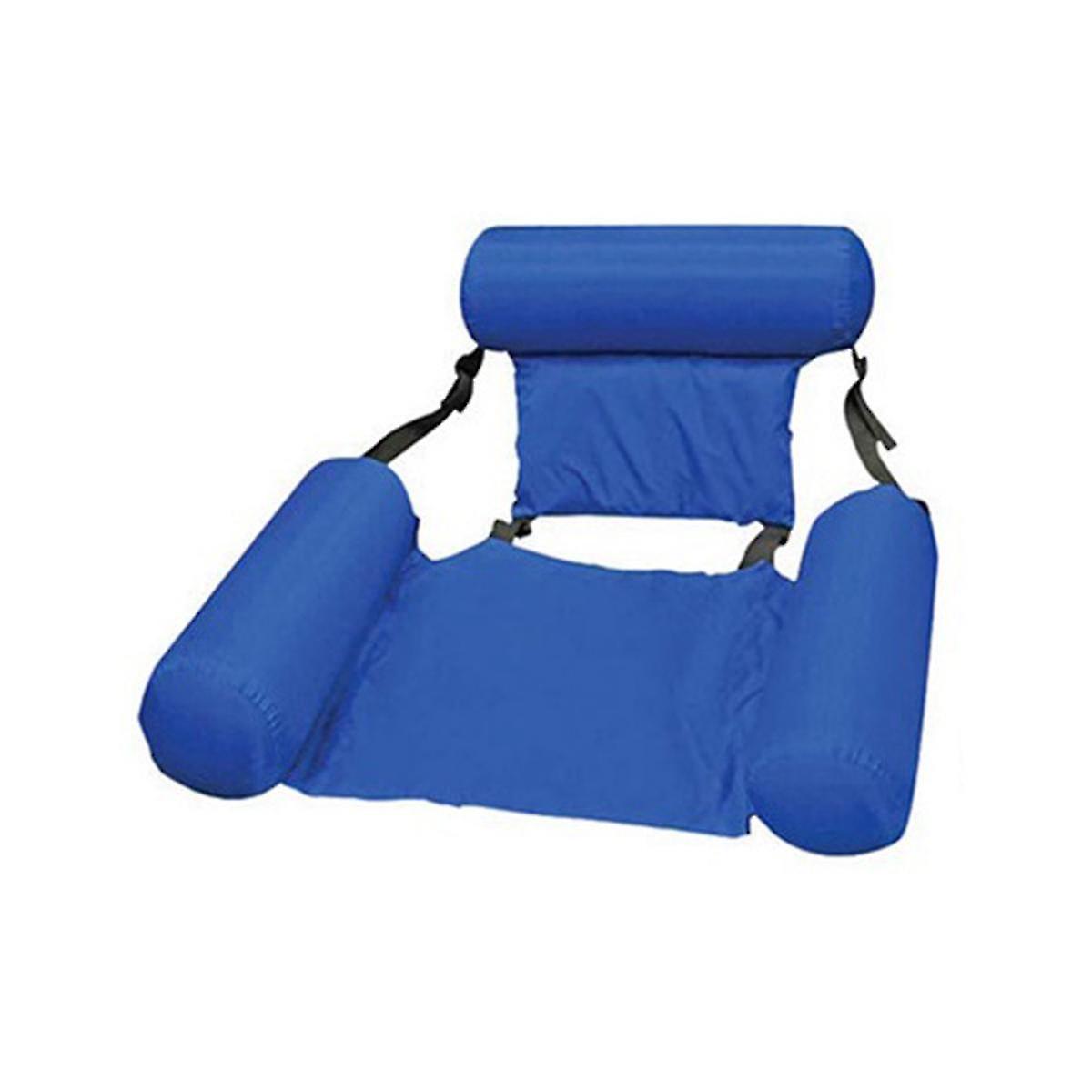 Inflatable Float Row Floating Ch Backrest Rec Floating Bed Sofa Outdoor Inflatable Swimming