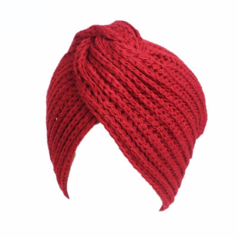 Knitted beanie turban perfect for winter autumn trend 2025