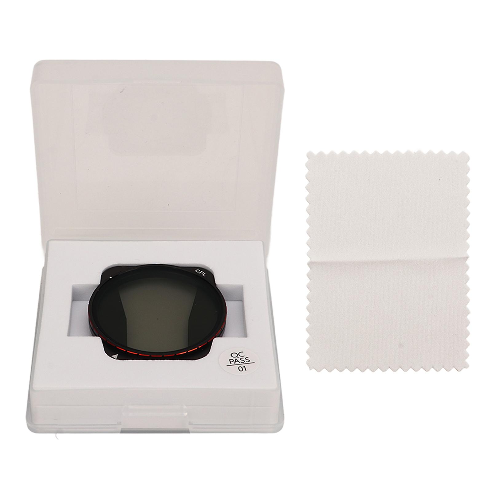 CPL Filter Drone Lens Filter for Air3 Multi Coated Optical Glass Adjustable Snap On Aluminium Frame Drone Filter
