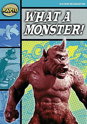 Rapid Reading What A Monster Stage 3 Level 3b by Haydn Middleton Paperback