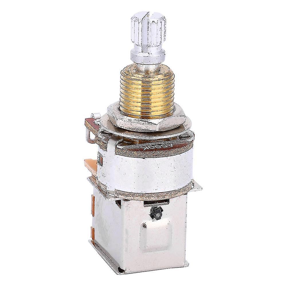 A500K 500K Linear Potentiometer Tone Pull Button Switch 4.8x2.5cm