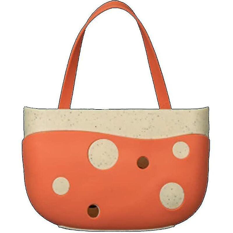 Drain Basket For Kitchen Storage (orange)