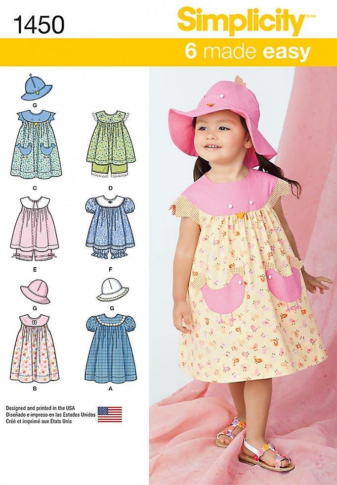 Simplicity Paper Sewing Pattern 1450