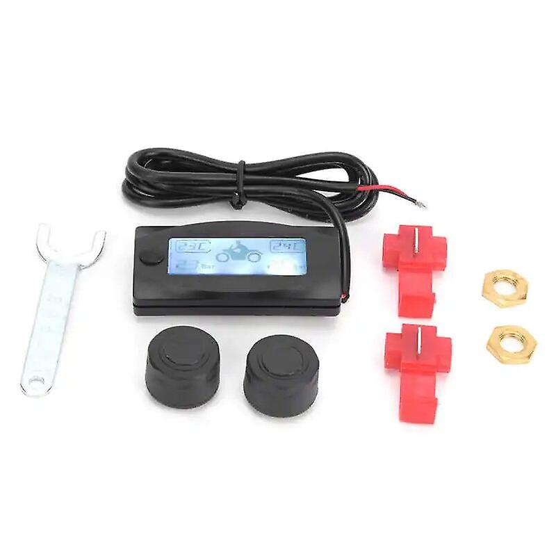 Motorcycle Plastic Multifunction Real Time Tire Pressure Monitoring System Tpms For Honda/yamaha/kawasaki/suzuki