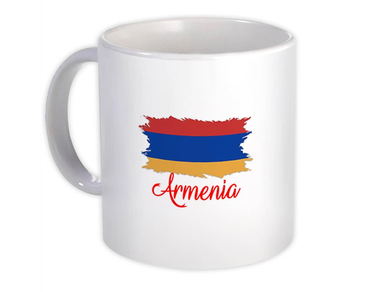 Ajándék bögre: Örményország zászló örmény