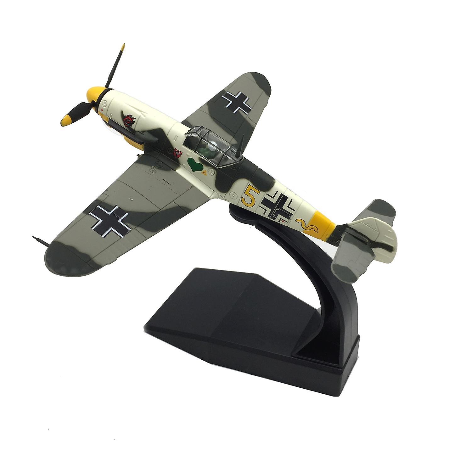 1:72 World War II Famous Aircraft BF109 Simulation Alloy Fighter Aircraft Model