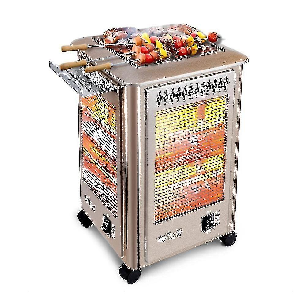 Fünfseitige Heizung mit Grillfunktion