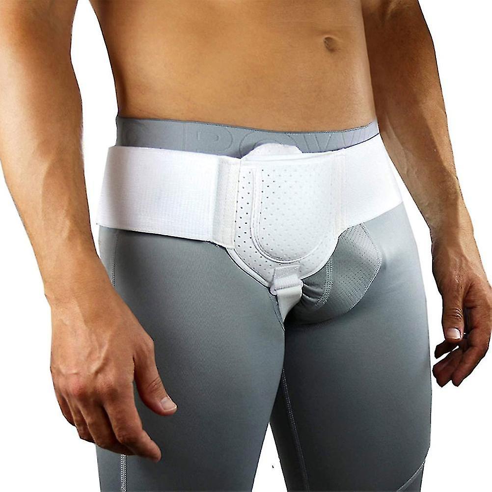 فتق أحزمة الفخذ فتق الدعم للرجال امرأة جانب واحد الرياضة فتق حزام الخصر قابل للتعديل مع منصات ضغط قابلة للإزالة- dwdz