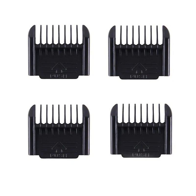 Electric Trimmer Accessories, 4pcs Cut Clipper Limit Comb Guide Attachment Size Barber Replacement~25180